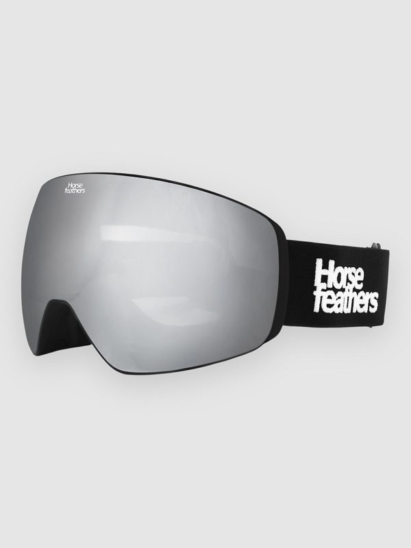 Horsefeathers Scout Black Goggle mirror silver