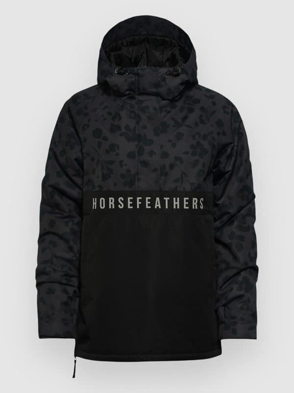 Horsefeathers Tala Anorak floral cheetah