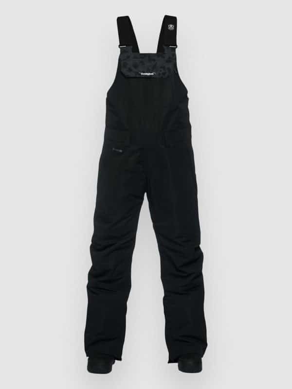 Horsefeathers Tilda Bib Pants black / floral cheetah