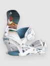 Jones Snowboards Aurora Art 2026 Snowboard-Bindung annie brace white