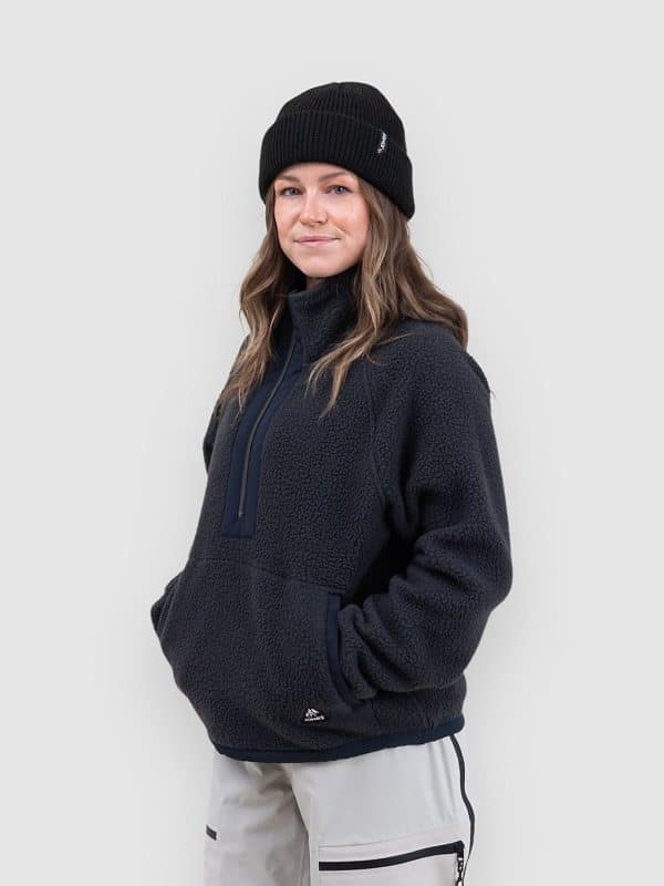 Jones Snowboards Campfire Rec Fleecejacke stealth black