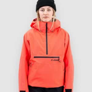 Jones Snowboards Mtn Surf Rec Anorak deep coral