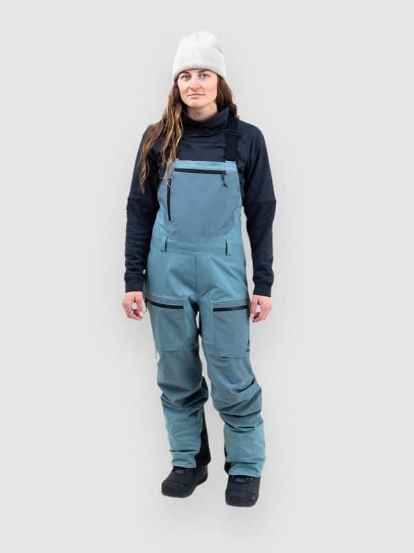 Jones Snowboards Mtn Surf Rec Bib Pants atlantic blue
