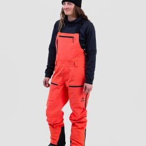 Jones Snowboards Mtn Surf Rec Bib Pants deep coral