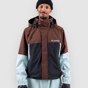 Jones Snowboards Mtn Surf Tweaker Rec Jacke coffee brown