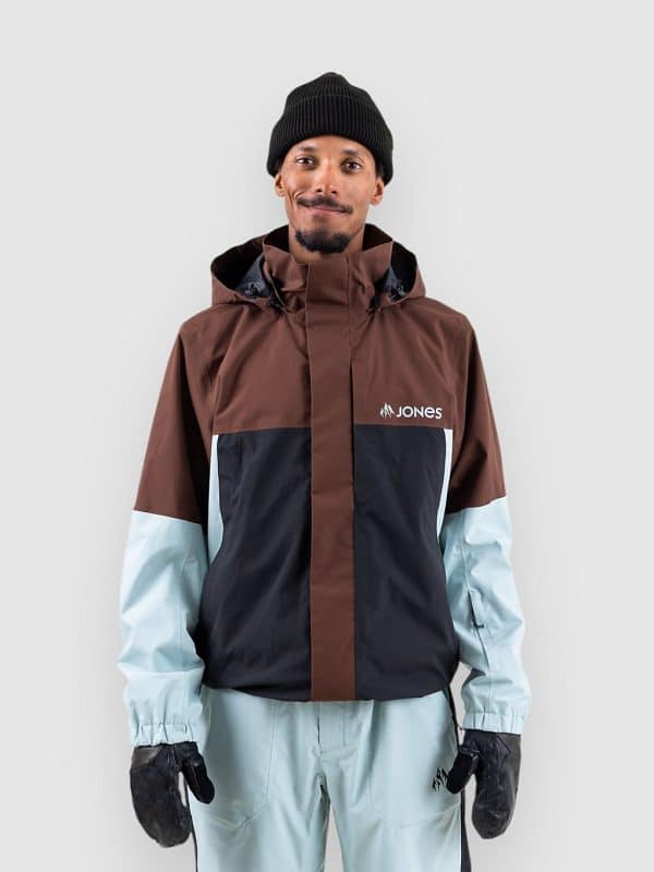 Jones Snowboards Mtn Surf Tweaker Rec Jacke coffee brown