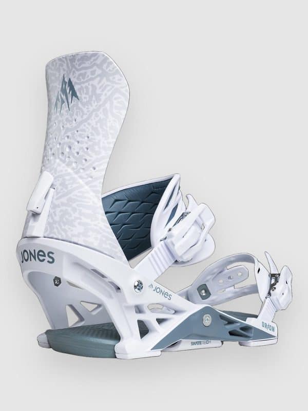 Jones Snowboards Orion Art 2026 Snowboard-Bindung white glacier frost