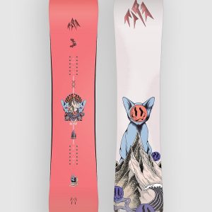 Jones Snowboards Rally Cat 2027 Snowboard pink