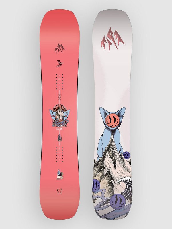 Jones Snowboards Rally Cat 2027 Snowboard pink