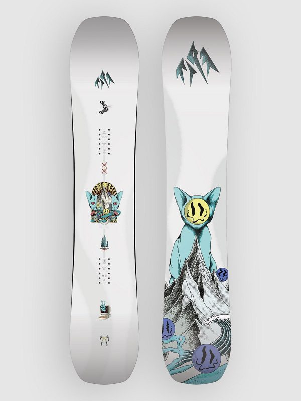 Jones Snowboards Rally Cat 2027 Snowboard white