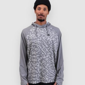 Jones Snowboards Shasta Rama Rec Fleecejacke smoke gray