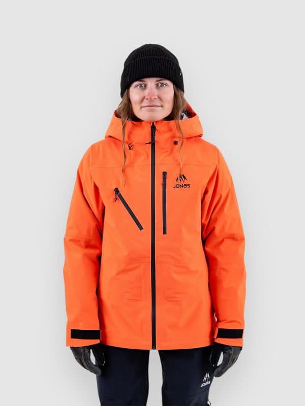 Jones Snowboards Shralpinist Str Rec Jacke deep coral