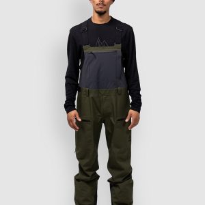 Jones Snowboards Shralpinist Strch Rec Bib Pants night green