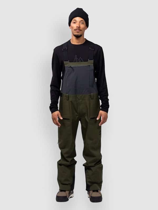 Jones Snowboards Shralpinist Strch Rec Bib Pants night green