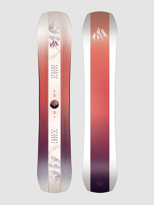 Jones Snowboards Twin Sister 2027 Snowboard white