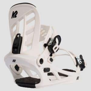 K2 You+h 2023 Kids Snowboard-Bindung white