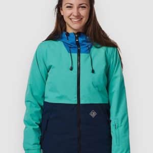 Light Lima Jacke mint / faience blue / navy