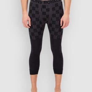 Mons Royale Ascender Merino 3/4 Legging Funktionshose forged iron / black