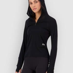 Mons Royale Bella Merino Hood Funktionsshirt black