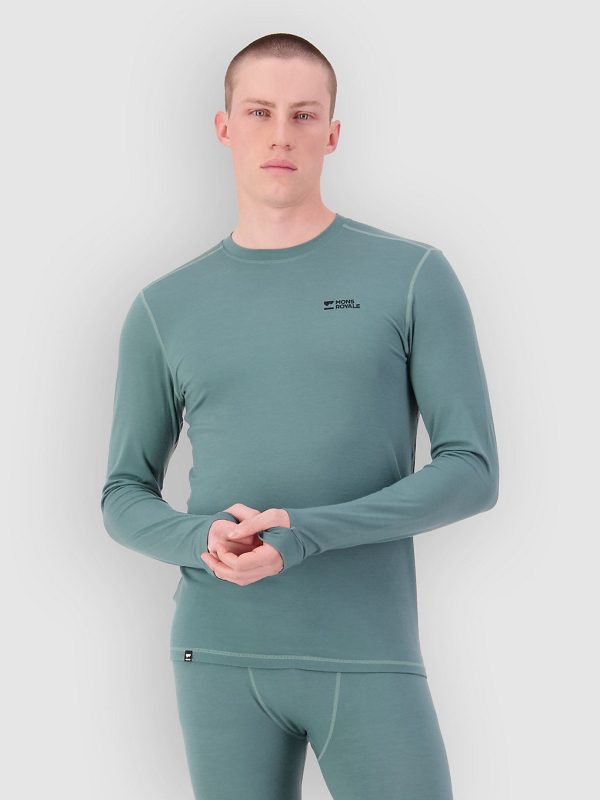 Mons Royale Cascade Merino Funktionsshirt burnt sage