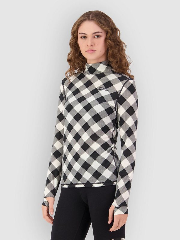 Mons Royale Cascade Merino Funktionsshirt check