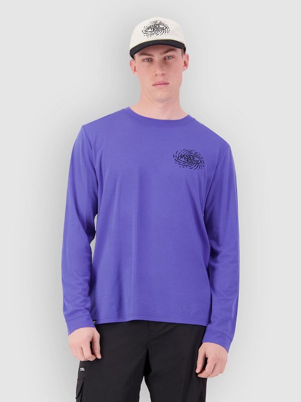 Mons Royale Icon Merino Funktionsshirt blue dusk