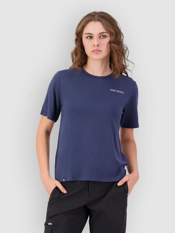 Mons Royale Icon Merino Funktionsshirt midnight