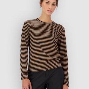 Mons Royale Icon Merino Funktionsshirt mr stripe toffee