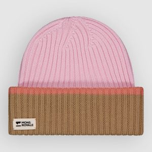 Mons Royale Innsbruck Merino Knit Sturmmaske pink / tan