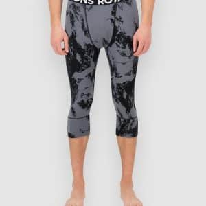 Mons Royale Merino Cascade Flex 3/4 Legging Funktionshose mtn pixel grey