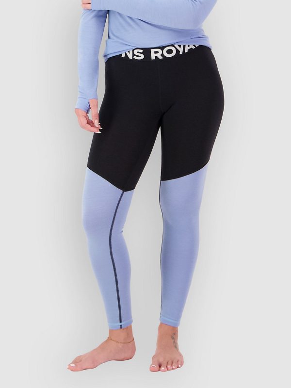 Mons Royale Merino Cascade Flex Legging Funktionshose moonstone / black