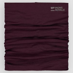 Mons Royale Merino Double Up Halswärmer Tube fig