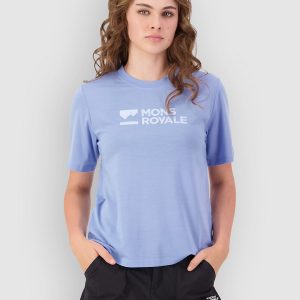 Mons Royale Merino Icon Relaxed Funktionsshirt moonstone