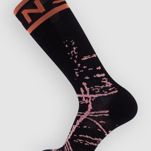 Mons Royale Merino Snow Funktionssocken airbrush