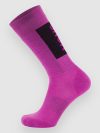 Mons Royale Merino Snow Funktionssocken purple bolt