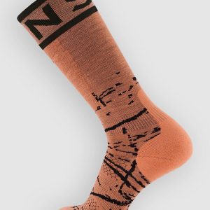 Mons Royale Merino Snow Funktionssocken sun orange