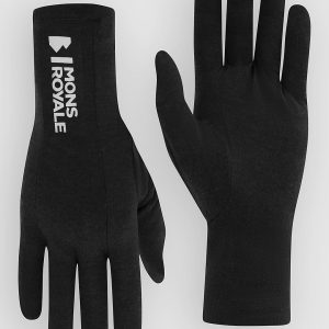 Mons Royale Merino Volta Liner Gloves black