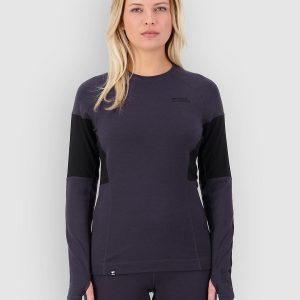 Mons Royale Olympus Merino Funktionsshirt 9 iron / black