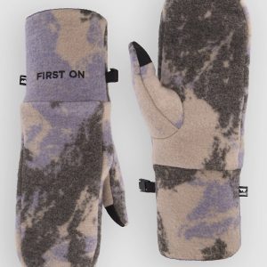 Mons Royale Pileup Wool Fleece Fäustlinge mtn camo moonstone
