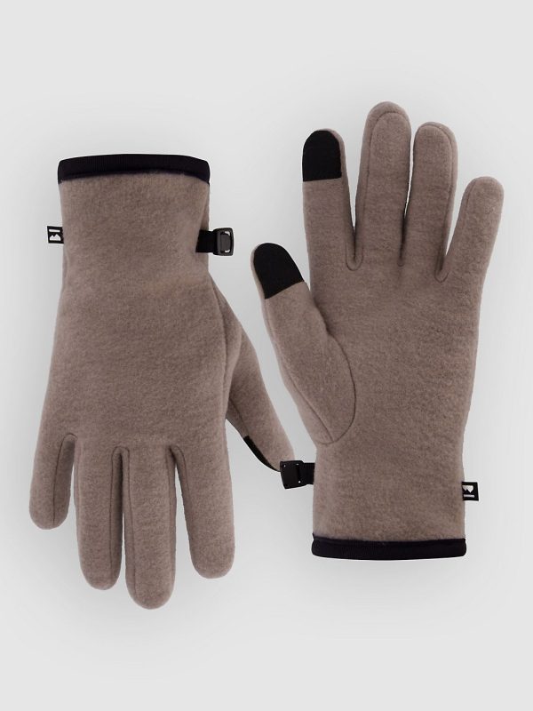 Mons Royale Pileup Wool Fleece Handschuhe cinder