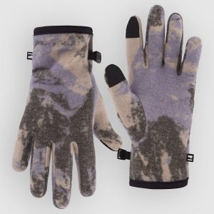 Mons Royale Pileup Wool Fleece Handschuhe mtn camo moonstone