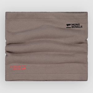 Mons Royale Pileup Wool Fleece Neck Warmer cinder