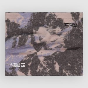 Mons Royale Pileup Wool Fleece Neck Warmer mtn camo moonstone