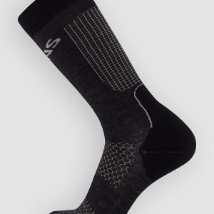Mons Royale Pro Lite Merino Snow Funktionssocken black