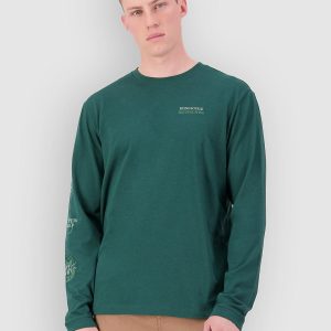 Mons Royale Yonder Merino Organic Cotton Funktionsshirt dark pine