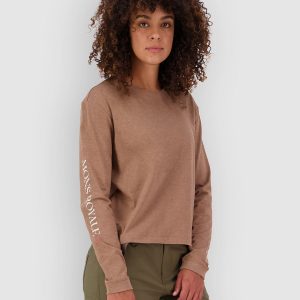 Mons Royale Yonder Merino Organic Cotton Funktionsshirt mocha