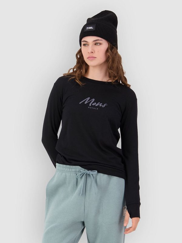 Mons Royale Yotei Merino Classic Funktionsshirt black