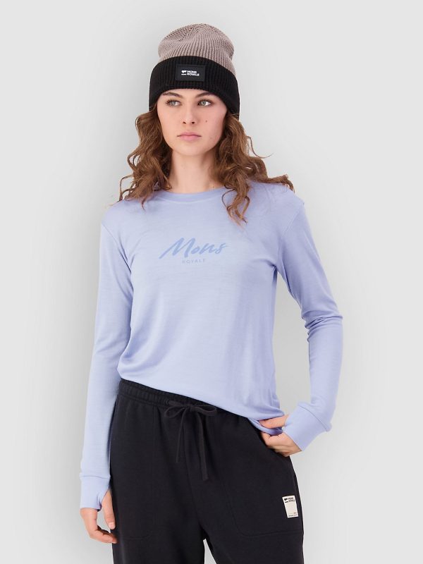 Mons Royale Yotei Merino Classic Funktionsshirt ice blue