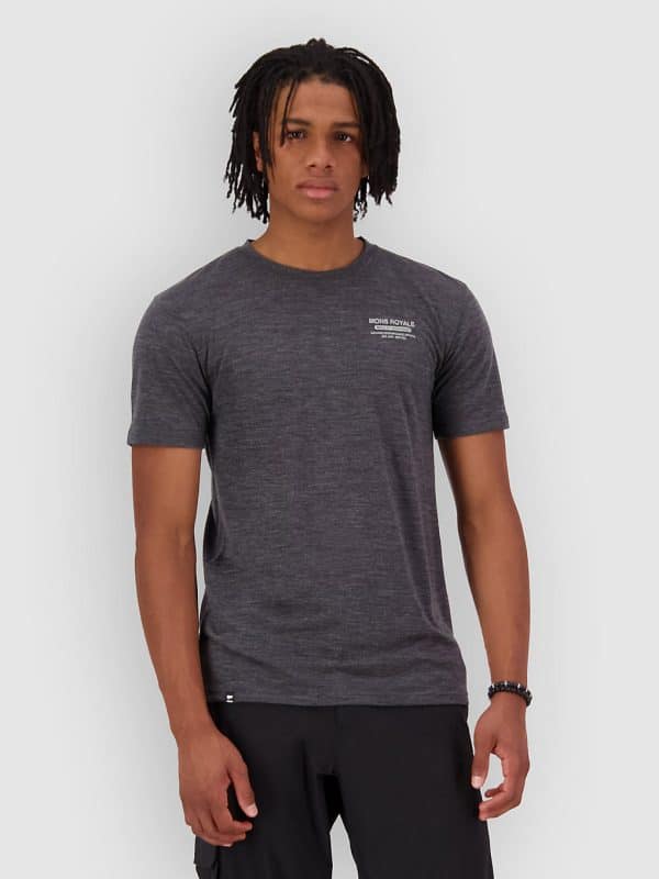 Mons Royale Zephyr Merino Tencel Funktionsshirt smoke