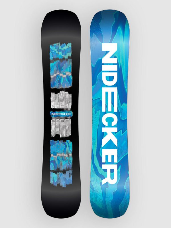 Nidecker Cheat Code 2027 Kids Snowboard black / green / white